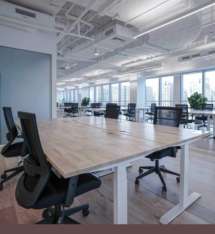 Agencement de bureaux à Montréal